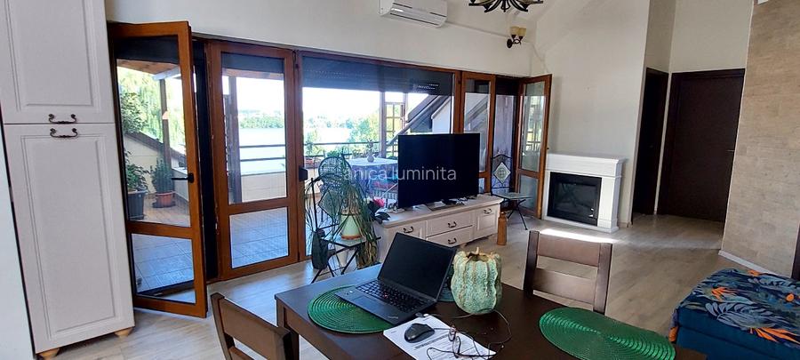 CASA PRESEI OAZA DE LINISTE LAC  APARTAMENT  GRADINA PE LAC LOCATIE UNICA - 12