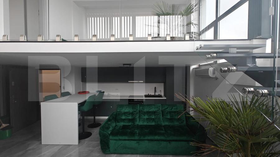 Apartament modern tip loft în Cordău – design contemporan, spațiu și lumină