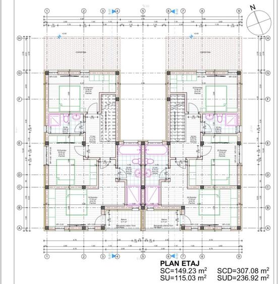Duplex 4 camere separat prin  CT Mosnita Noua COMISION 0%
