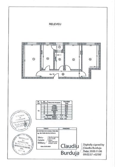 Vanzare 3 camere – Popești-Leordeni | Strada Amurgului | Imobil 2020 - 13