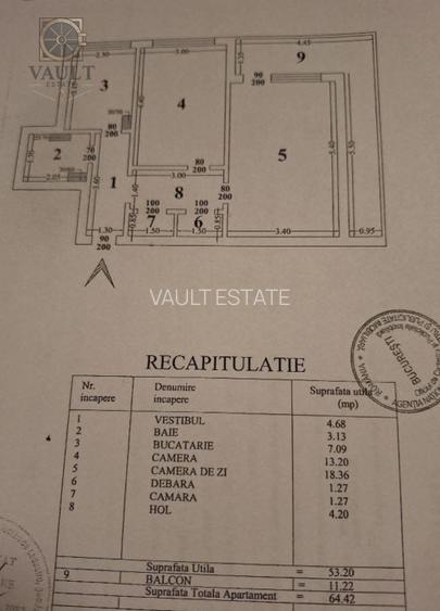 Apartament 2  camere - 4 minute metrou 1 Decembrie 1918 - 1