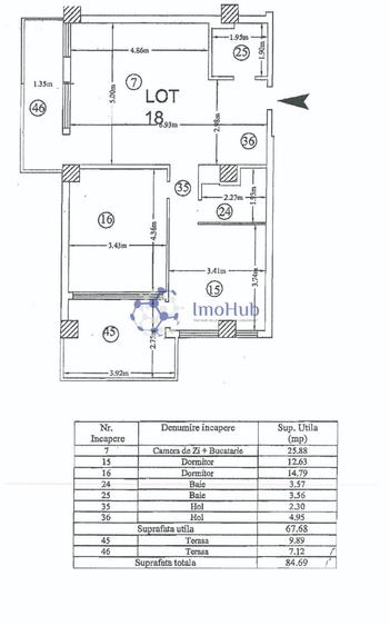 Ap 3 cam premium, 85 mp, Exclusive Residence Copou