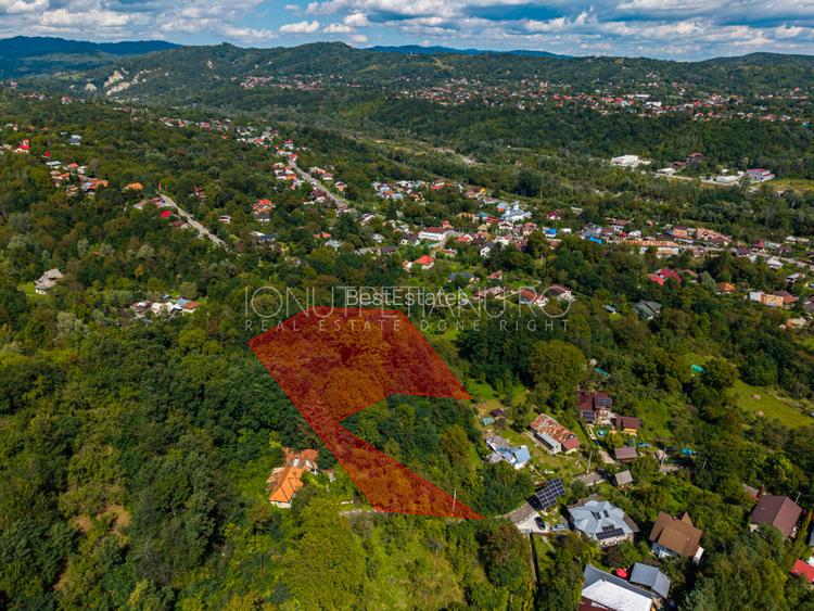 Teren 3.886 mp, Breaza - Podu Vadului, 30 m deschidere la asfalt - 5