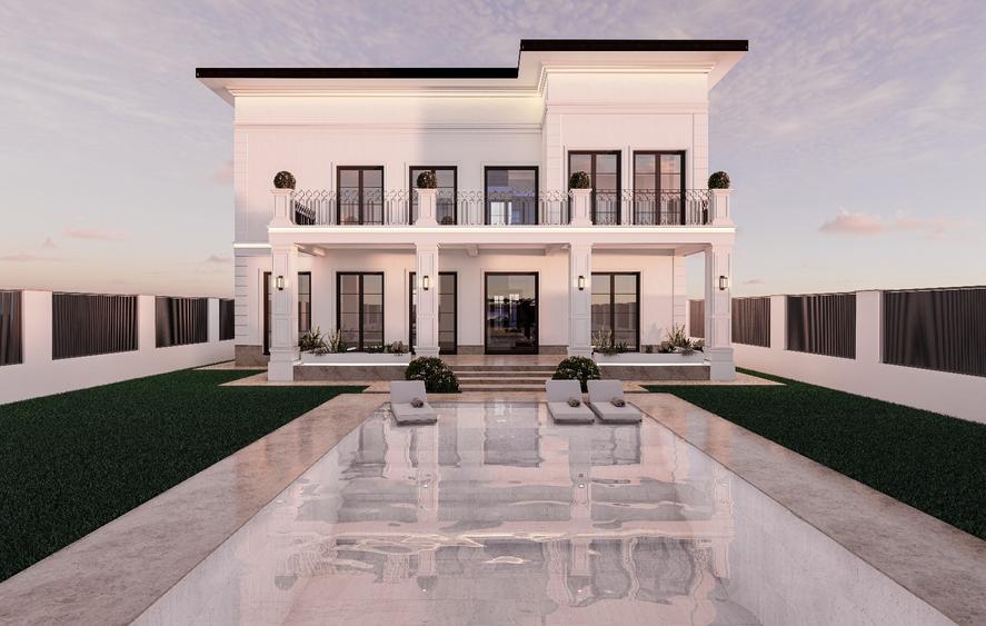 Pipera : Vila impresionanta, teren generos, locatie de exceptie !
