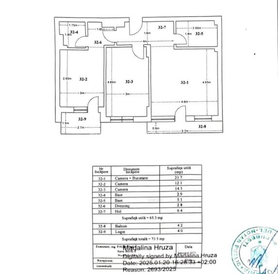 Titan-Gura Putnei- 3 camere- Bloc  2025- Parcare inclusă -Comision 0% - 27