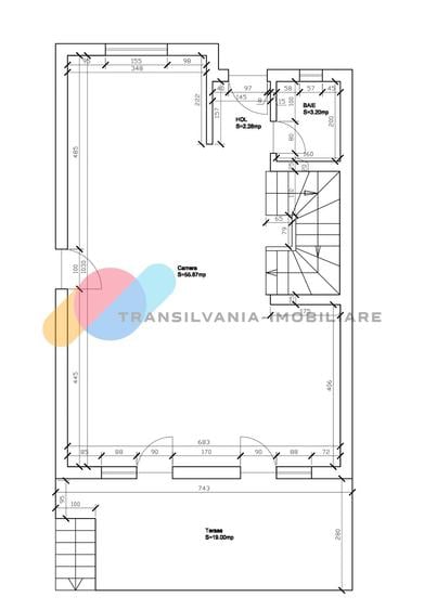Duplex modern 4 camere, teren 380mp-Dezmir