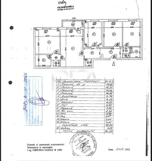 Apartament 4 camere Brancoveanu parc / etaj 2/10, bloc 82'