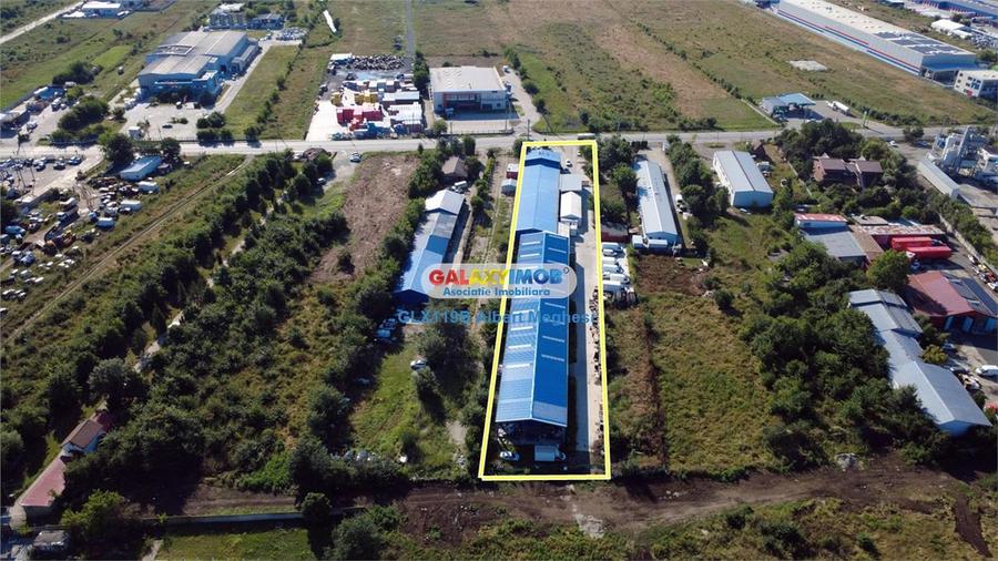 Vanzare 2 Hale 2515 mp + teren 6200 mp Magurele