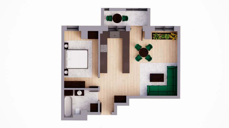 Apartament 2 cam, zona Sagului-Iosefin, direct de la dezvoltator