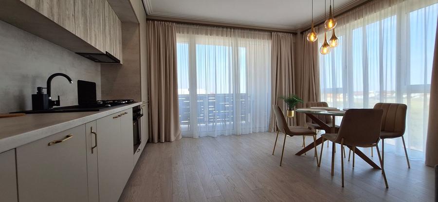 Apartament mobilat si utilat cu 2 locuri de parcare