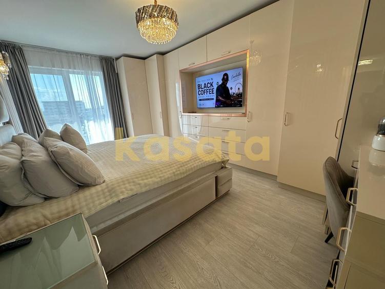 3 camere / Mobilat / Utilat / 2 parcari incluse in pret / LUX