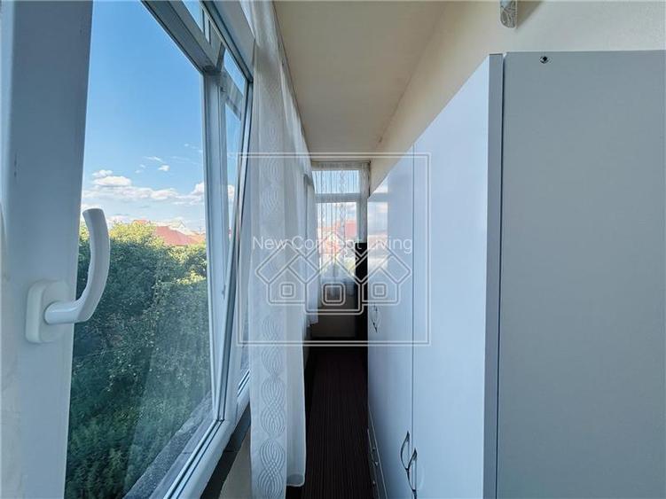 Ap mobilat si utilat, 2 camere, balcon, etaj 1/3 - Valea Aurie - 8