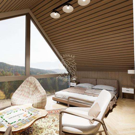 Teren 551mp cu Proiect Resort exclusivist-panorama lac Colibita