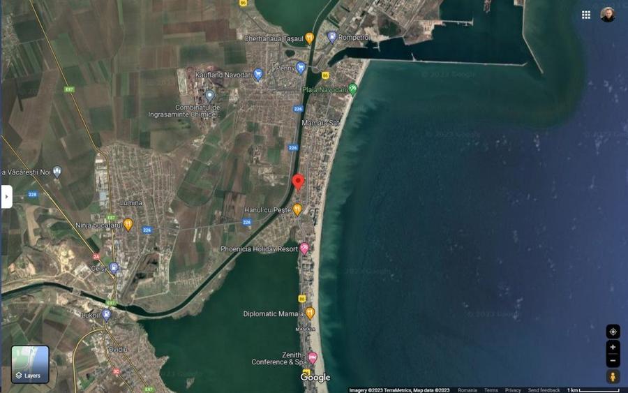 Vand teren in Mamaia Sat. Navodari. Parcelabil in doua loturi. Pret negociabil.