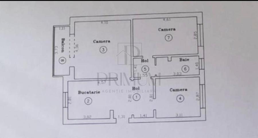 DAMBOVITA - 3 CAM - DECOMANDAT - CENTRALA PROPRIE - RENOVAT - PRET EXCELENT