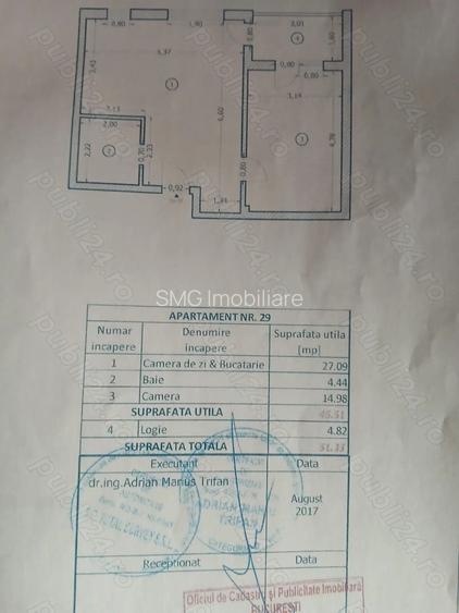 Apartament 2 camere Rahova, 51mp, bloc 2018, Comision 0%