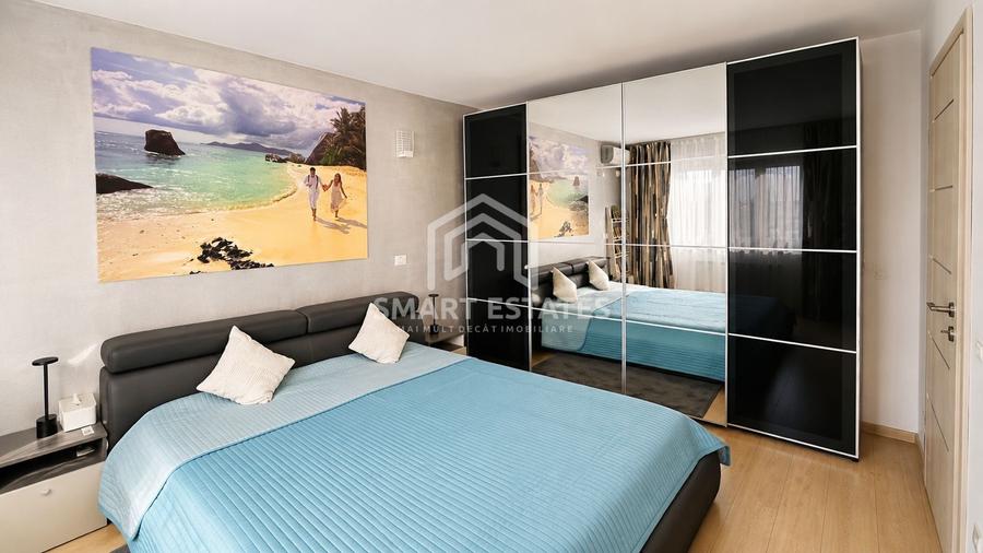 Apartament 2 camere mobilat utilat/ curte