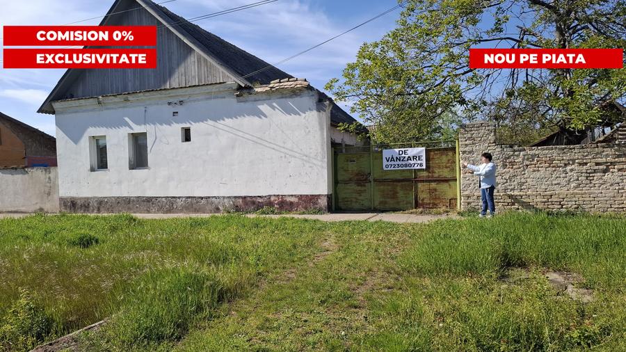 Casa pentru renovare in Nadlac cu teren 1472mp