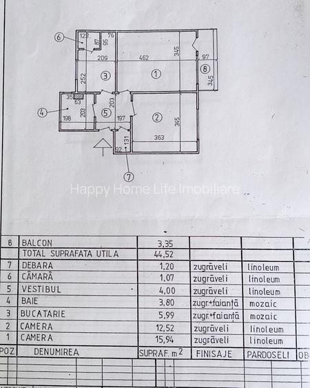 Eroii Revolutiei Viilor metrou apartament 2 camere decomandat - 10