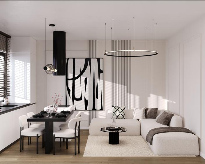 Apartament cu 3 camere 2 bai si terasa de vanzare in Sibiu