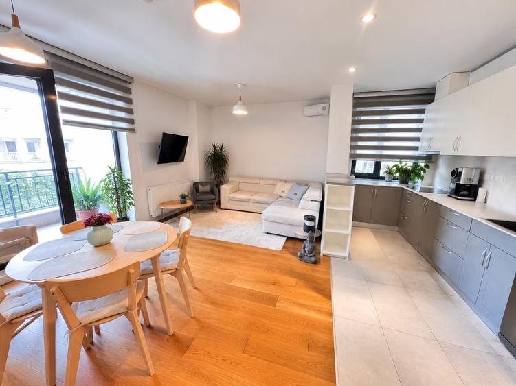 3 camere premium | 73 mp utili + 17 mp terase | Pipera | Lac | Etaj 1