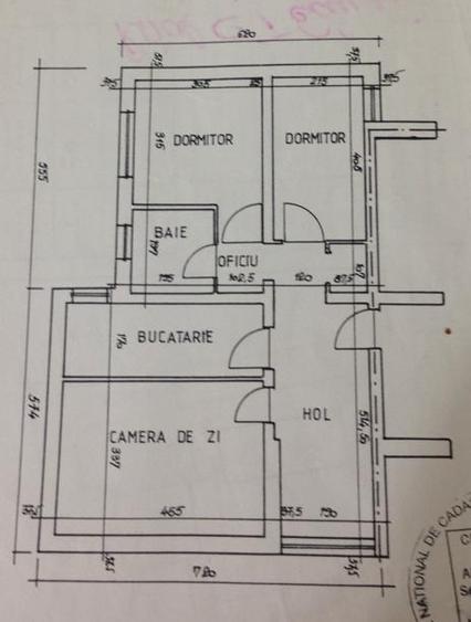 Apartament 3 camere, 60.65 mp, zona Bușteni – Telecabinei