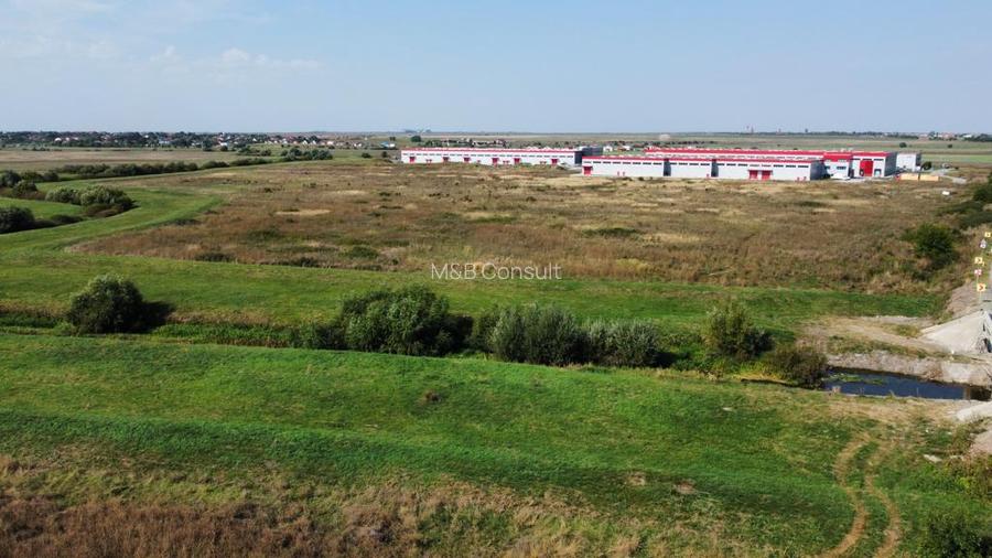 Parcele de teren de vanzare- PUZ industrial - Sanandrei - 6