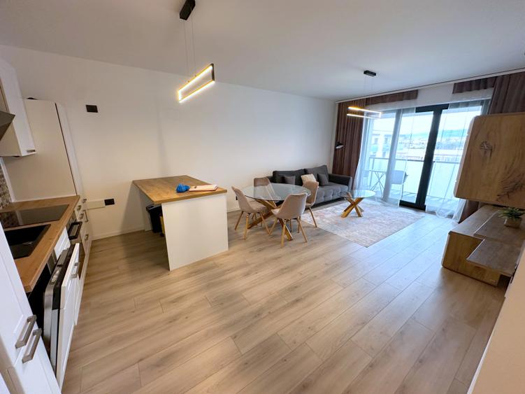 2 camere, bloc nou, mobilat modern, cu garaj, in zona Garii, semicentral