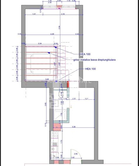 Apartament o camera de vanzare, etaj 1, zona Ultracentrala Timisoara - 1
