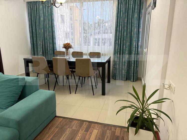 Apartament cu 3 camere, 90 mp, mobilat modern, zona Lipovei