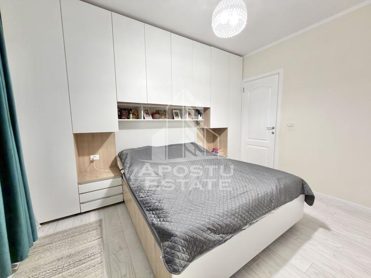 Apartament cu 3 camere mobilat si utilat la etaj intermediar in Giroc.