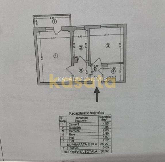 Ap2camere| Lacul Tei| Grigore Moisil| Etaj 7/10|Balcon |Parc - 7