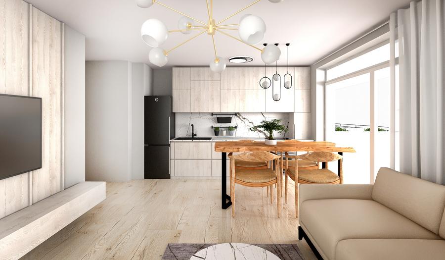 Penthouse 3 camere Sibiu – Calea Șurii Mici, Magnolia Residence, etaj 4 retras