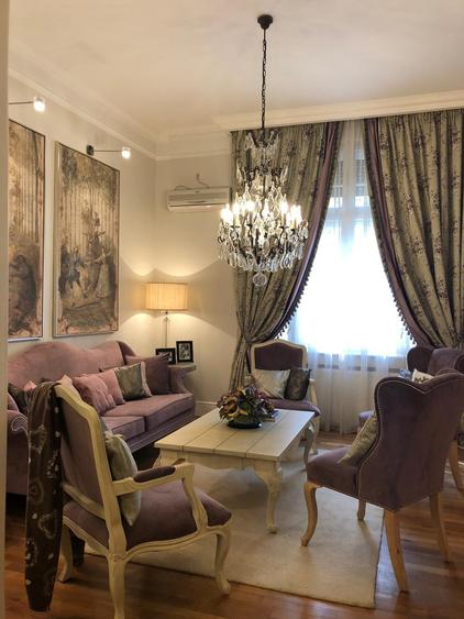 Sanctuar de Lux în Dorobanți: Apartament deosebit cu șemineu și finisaje nobile