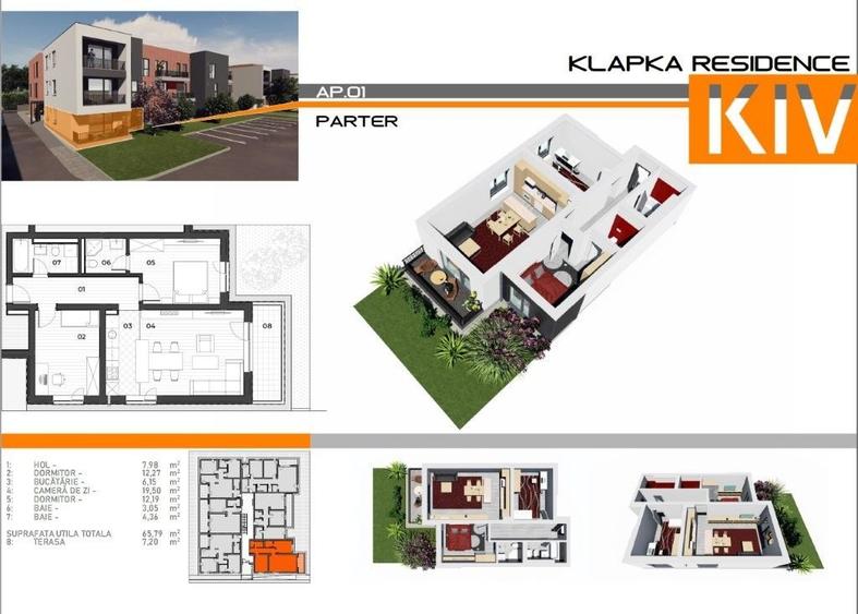 Apartament 3 camere, 2 băi | Braytim | Comision 0%