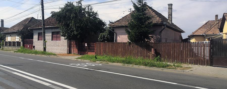 Teren intravilan 1,2 ha *12000 mp, casa 61 mp, sera, front stradal 15 m
