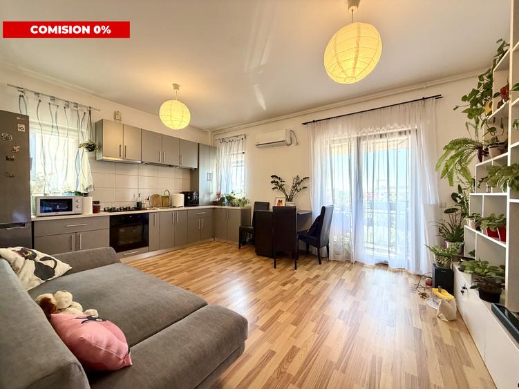 COMISION 0% Apartament 2 camere, 45 mp utili, mobilat/utilat, etajul 2-Girocului