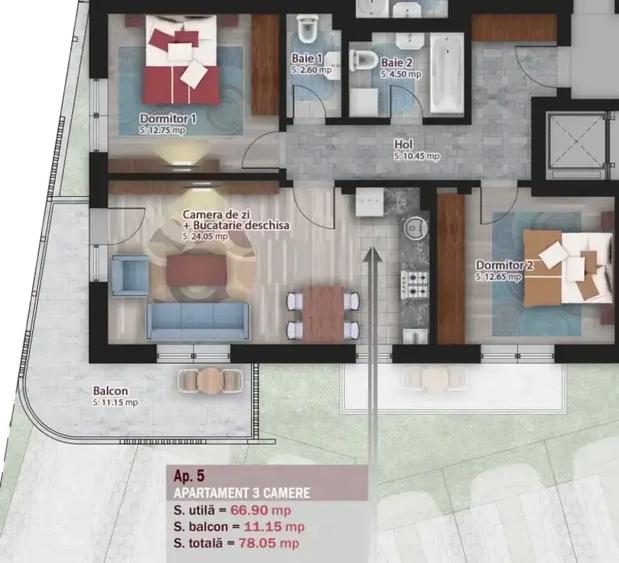 Apartament Lux 3 Camere Stefan cel Mare I Metrou Obor