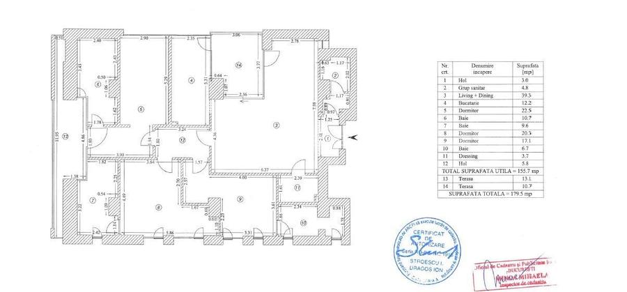 Vedere Parc | Apartament premium cu 4 camere, 4 bai - 1