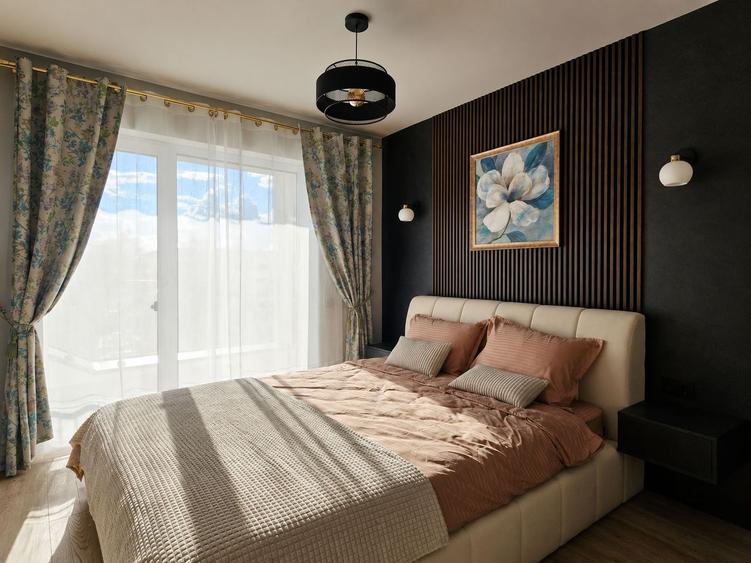 Apartament 2 camere, finisat mobilat, 45 mp, str Eroilor Floresti
