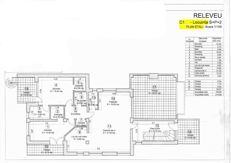 Bloc 4 apartamente - Demisol + Parter + 2 Etaje - 600mp - 6