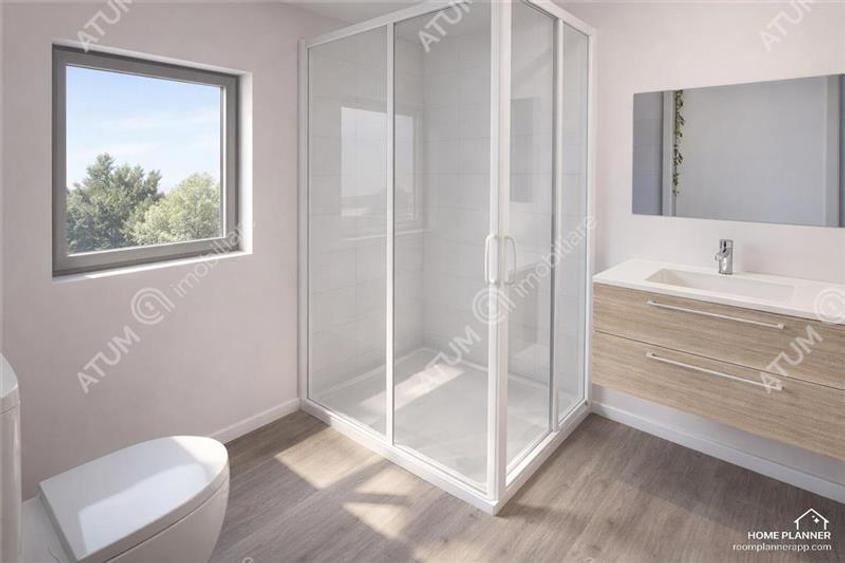 Casa individuala cu 4 camere si teren de 310 mp in Cristian zona Sere