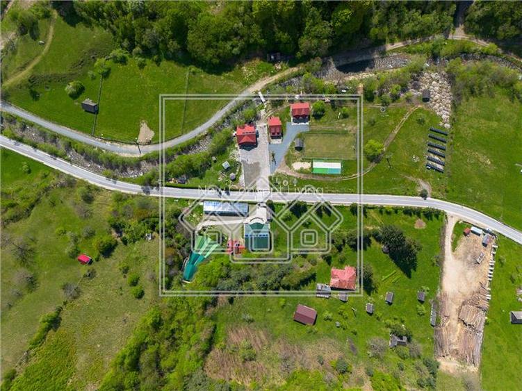 Complex turistic complet functional-zona Raul Sadului-afacere la cheie - 2