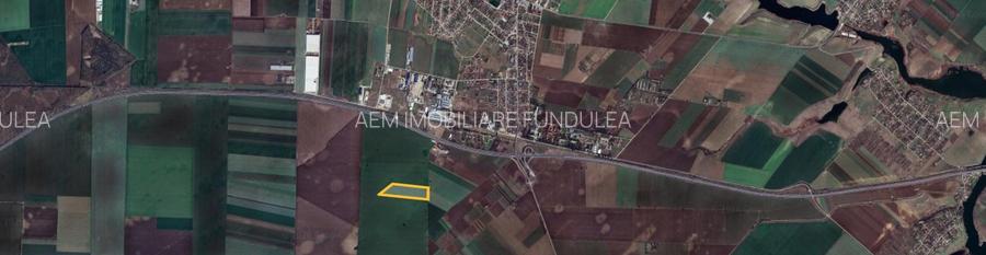 Teren 27600 mp Fundulea– Autostrada Soarelui (A2) - 2