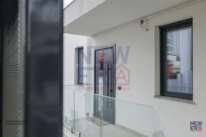 Apartament NOU 3 camere cu terasa 10 mp in bloc boutique, zona Herestrau
