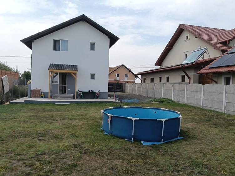 Casa Individuala Becicherecu Mic,P+M,3 Camere,2 Bai,Mobilata si Utilata