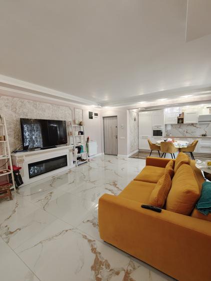 Apartament ultrafinisat, 3 camere, 72mp, zona Vivo, Floresti