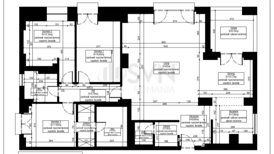 REA1017118 Apartament Premium 4 Camere Herastrau