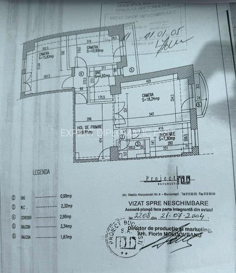 Unirii - Alba Iulia -Ap 3 Cam - Sup 82 mp - pret 254.000 euro - 10