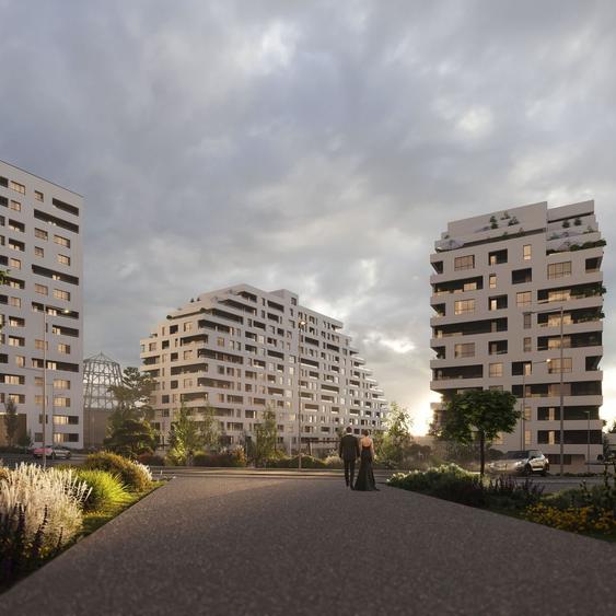 Complex rezidential nou- apartament 2 camere foarte spatios cu logie mare